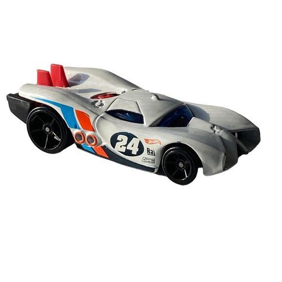 Mattel Hot Wheels Prototype H24 Diecast Car Race Aces Multipack 2007 White DJD17 - Picture 1 of 12